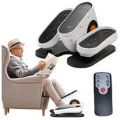 Masażery - Trenażer elektryczy eliptyczny rower do treningu w domu prędkości programy - miniaturka - grafika 1