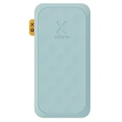 Powerbanki - Powerbank FUEL5 10.000mAh 20W 2xUSB-C PD,1xUSB-A Teal Blue Niebieski - miniaturka - grafika 1