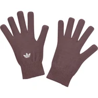 Rękawiczki - Rękawiczki zimowe unisex adidas ADICOLOR bordowe JZ5014 - miniaturka - grafika 1