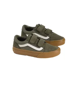 Buty dziecięce(4-8lat) Vans Old Skool V DENM GREEN VN000CYAGRN1M 27 - Buty dla dziewczynek Buty dziecięce(4-8lat) Vans Old Skool V DENM GREEN VN000CYAGRN1M 27 - Buty dla dziewczynek - miniaturka - grafika 1