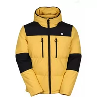 Kurtki narciarskie - NAVARRO Padded Jacket kurtka uliczna - żółty - miniaturka - grafika 1