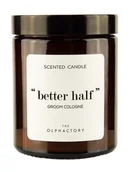 Świece - Świeca zapachowa perfumowana - The Olphactory - " better half '' - Groom Cologne - 135g - miniaturka - grafika 1