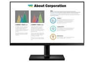 Monitory - Samsung T45F 24" 1920 x 1080 Full HD LED Czarny LF24T450FQRXXU - miniaturka - grafika 1