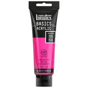 Farby i media malarskie - Liquitex Basics Farba Akrylowa 118 Ml, Kolor Fluorescent Pink - miniaturka - grafika 1