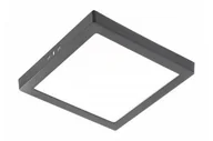 Oprawy, klosze i abażury - Oprawa natynkowa downlight MATIS PLUS kwadratowa, 24W, 2000Lm, 4000K, czarna aluminiowa rama - miniaturka - grafika 1