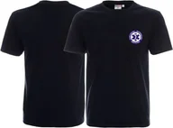 Odzież robocza - Promostars LPP - Koszulka męska PRM PAŃSTWOWE RATOWNICTWO MEDYCZNE czarna - miniaturka - grafika 1