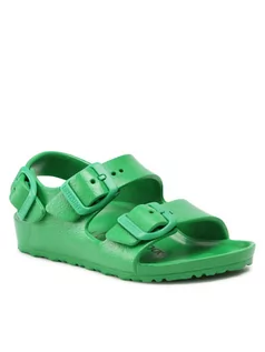 Buty dla chłopców - Birkenstock Sandały Milano Kids 1021656 Zielony - grafika 1