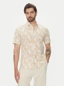 Koszule męskie - Pierre Cardin Koszula C6 45017.0484 Beżowy Modern Fit - miniaturka - grafika 1