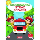 Książki edukacyjne - Straż pożarna. Kolorowanka - miniaturka - grafika 1