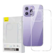 Etui i futerały do telefonów - Przeźroczyste Etui Baseus Simple do iPhone 14 Pro - miniaturka - grafika 1