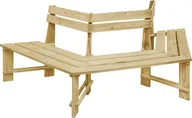 Ławki ogrodowe - Elior Drewniana ławka pod pień drzewa - Tiffany - miniaturka - grafika 1