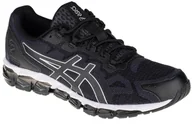 Sneakersy męskie - Asics Męskie sneakersy 1021A337-020_48, czarne, EU - miniaturka - grafika 1