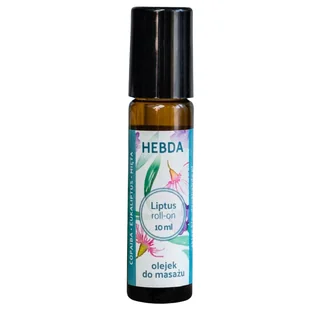 Hebda, roll-on Liptus z eukaliptusem i miętą, 10 ml - Aromaterapia - miniaturka - grafika 1