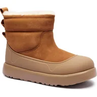 Buty dla dziewczynek - UGG Skórzane śniegowce CLASSIC MINI MOD - miniaturka - grafika 1
