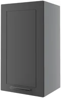 Meble kuchenne - Bergamo Szafka Wisząca Zakończeniowa W2/40 Grafit Mat - miniaturka - grafika 1