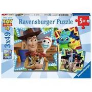 Puzzle - Ravensburger Puzzle 3x49 Toy Story 4 - miniaturka - grafika 1