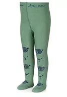 Rajstopy - Sterntaler Rajstopy dla chłopców z niedźwiedziami, zielone, normalne - miniaturka - grafika 1