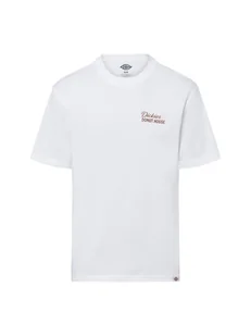 Dickies Koszulka męska - Donut House Mężczyźni Bawełna biały nadruk, S - Koszulki męskie Dickies Koszulka męska - Donut House Mężczyźni Bawełna biały nadruk, S - Koszulki męskie - miniaturka - grafika 1