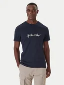 Koszulki męskie - G-Star Raw T-Shirt G-Script D25150-C812 Biały Regular Fit - miniaturka - grafika 1