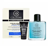 Kosmetyki do pielęgnacji ciała męskie - Collistar Zestaw Hydro-Gel After-Shave Fresh Effect żel po goleniu 100ml + Daily Anti-Wrinkle Cream krem przeciwzmarszczkowy 30ml - miniaturka - grafika 1