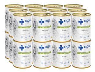 ENZO VET Recovery dieta w okresie rekonwalescencji dla psów 24x400g - Mokra karma dla psów - miniaturka - grafika 1