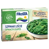 Mrożonki warzywne i owocowe - FRoSTA Szpinak liście 300 g - miniaturka - grafika 1