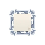 Wyłączniki światła i elektryczne - LEDart zwierny światło kremowy CS1.01/41 Kontakt Simon10 - miniaturka - grafika 1