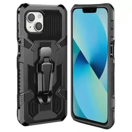 Etui i futerały do telefonów - Etui IPHONE 13 Pancerne Nexeri Tank Case czarne - miniaturka - grafika 1