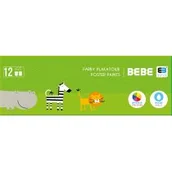 Artykuły biurowe - NOSTER Farby plakatowe 12 kolorów B&amp;B Kids - miniaturka - grafika 1