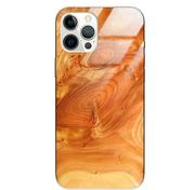 Etui i futerały do telefonów - Etui drewniane iPhone 12 Pro Max Premium Wood Honey Forestzone Glass - miniaturka - grafika 1