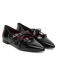 Baleriny - Baleriny Tamaris 1-22160-45 Czarny - miniaturka - grafika 1