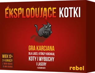 shumee Gra Eksplodujące kotki - Łamigłówki - miniaturka - grafika 1