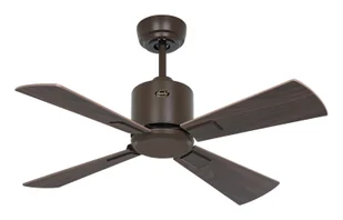 Energooszczędny wentylator sufitowy z pilotem Eco Neo III 92 cm brąz orzech / wiśnia łopatki drewniane - Wentylatory sufitowe - miniaturka - grafika 1