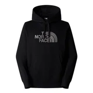 Bluzy męskie - Bluza The North Face Drew Peak 0A89EMJK31 - czarna - miniaturka - grafika 1