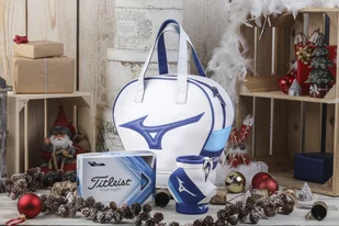 Mini torba Mizuno, torba na piłki golfowe, tuzin piłek - wyjątkowy zestaw prezentowy dla golfisty - Zestawy upominkowe - miniaturka - grafika 1
