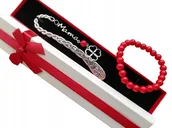 Zakładki do książek - ZAKŁADKA koniczyna + bransoletka + pudełko DZIEŃ MAMY - miniaturka - grafika 1