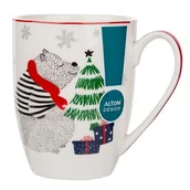 Kubki - Kubek baryłka Winter Friends 300 ml niedźwiadek - miniaturka - grafika 1