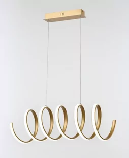 Lampa wisząca Ribbon 336401-09 złoty mat led   Y W KOSZYKU) - Lampy sufitowe - miniaturka - grafika 1