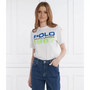 Koszulki i topy damskie - POLO RALPH LAUREN T-shirt - grafika 1