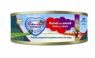 Renske fresh meal beef and duck grain free 95g - Mokra karma dla psów - miniaturka - grafika 1