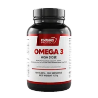 Witaminy i minerały - Human Protect Omega 3 High Dose 100softgels Kwasy Tłuszczowe Omega-3 - miniaturka - grafika 1