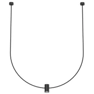 Lampy sufitowe - Natynkowa lampa zwieszana No.C 5088 Shilo 86cm regulacja do salonu czarna - miniaturka - grafika 1