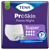 Układ moczowy i płciowy - Tena Pants Proskin Super Night, Majtki chłonne na noc, Rozmiar M - miniaturka - grafika 1