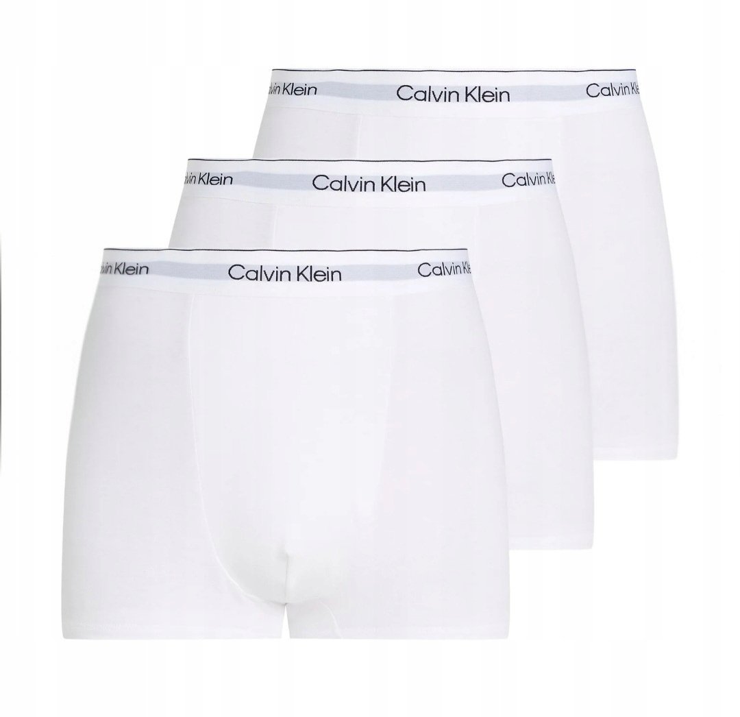 Calvin Klein Majtki Bokserki biały 3-pack 3 sztuki rozmiar M