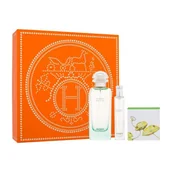 Zestawy perfum damskich - Hermes Un Jardin Sur Le Nil Zestaw woda toaletowa 100 ml + woda toaletowa 15 ml + perfumowane mydło w kostce 50 g - miniaturka - grafika 1