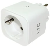 Adaptery i przejściówki - Gniazdo sieciowe zdalnie sterowane Wifi - miniaturka - grafika 1