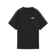 Koszulki sportowe damskie - Damska koszulka ESS TAPE o luźnym kroju PUMA Black - miniaturka - grafika 1