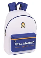Plecaki - safta Real Madryt, plecak unisex dla dzieci, niebieski/biały, M, Niebieski/Biały - miniaturka - grafika 1