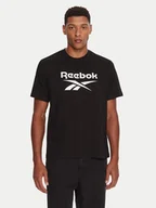 Koszulki męskie - Reebok T-Shirt RK25141CCM Czarny Regular Fit - miniaturka - grafika 1
