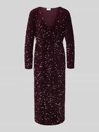 Sukienki - Sukienka midi z dekoltem w serek model ‘FAITH’ - miniaturka - grafika 1